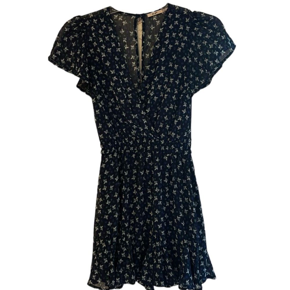 Blue Floral Dress Size XXS